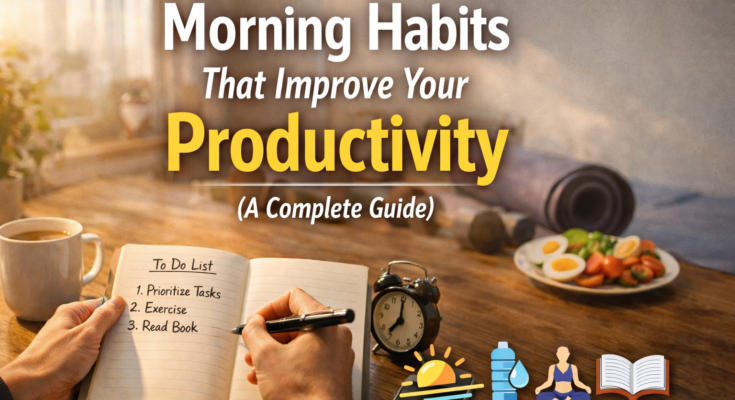 Morning Habits That Improve Your Productivity (A Complete Guide)