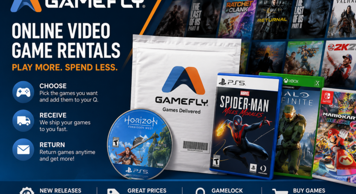 GameFly: Online Video Game Rentals – How It Works, Games, Plans & More
